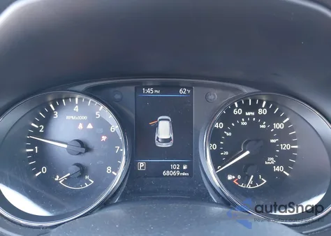 2020 Nissan Rogue Sv Intelligent Awd из США, поврежденный, VIN JN8AT2MV6LW141061